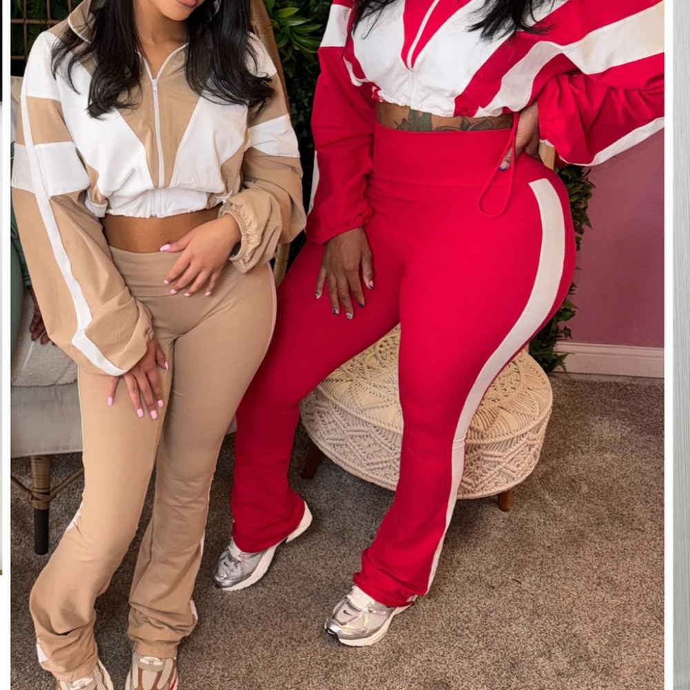 2 piece sets with flared leg